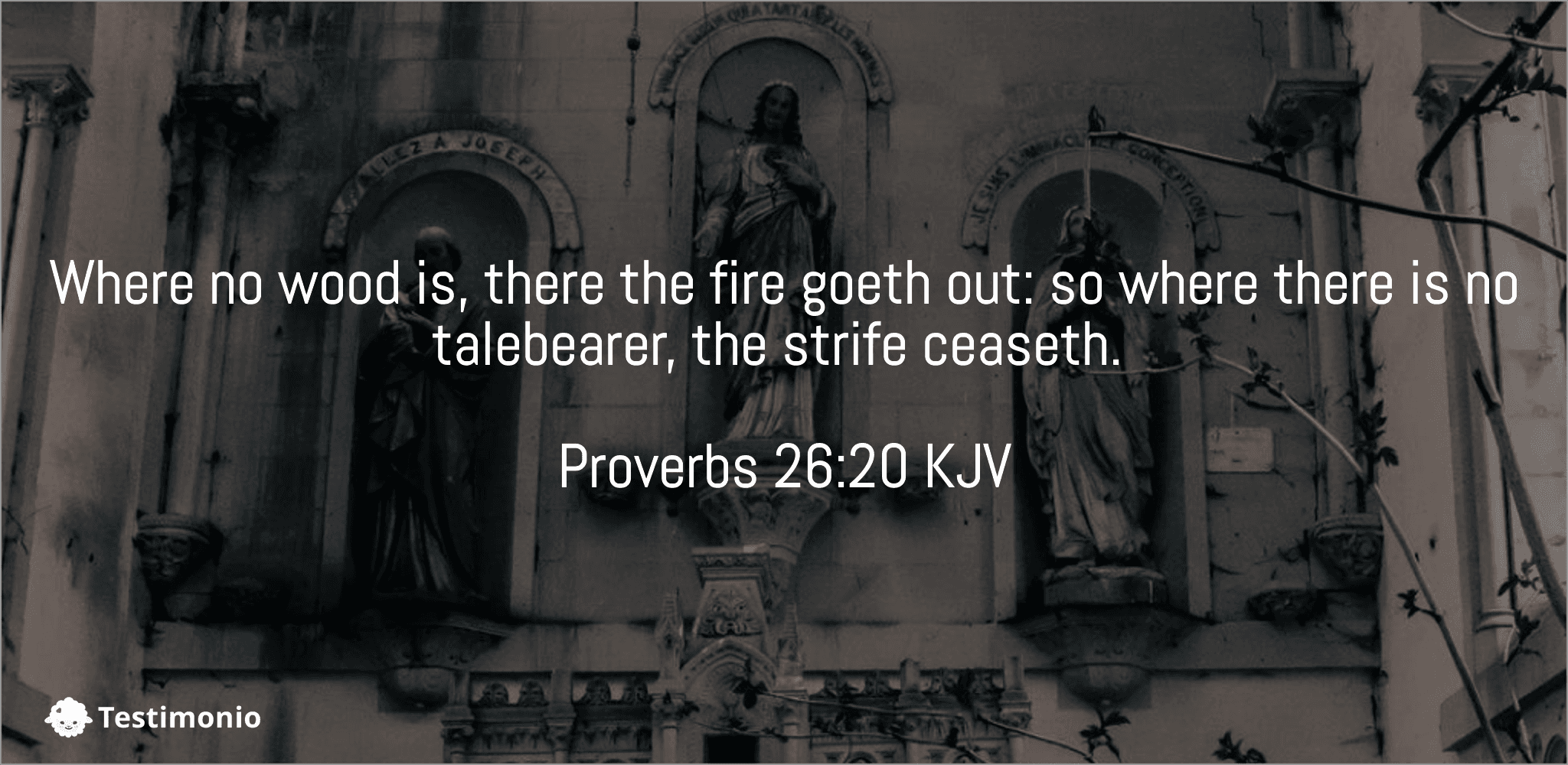 Proverbs 26:20