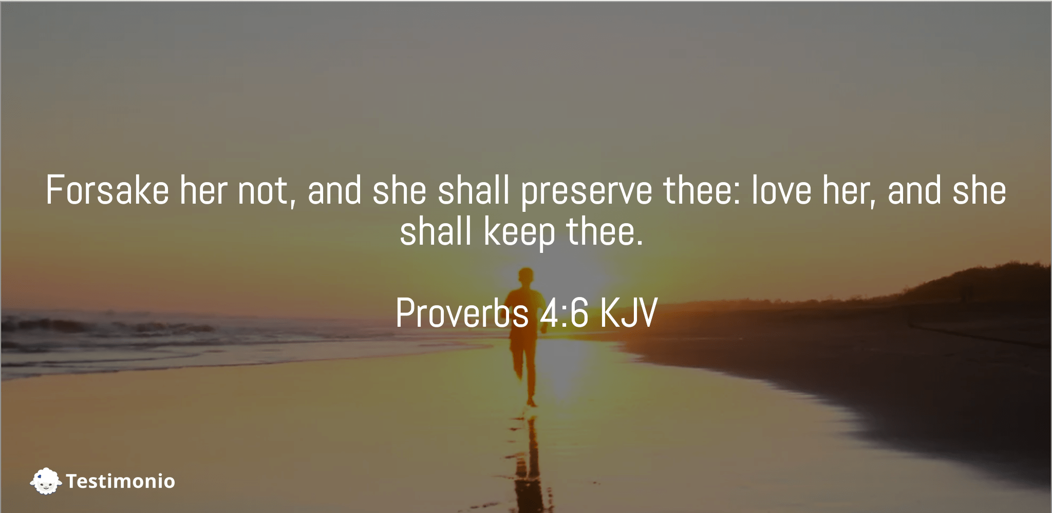 Proverbs 4:6