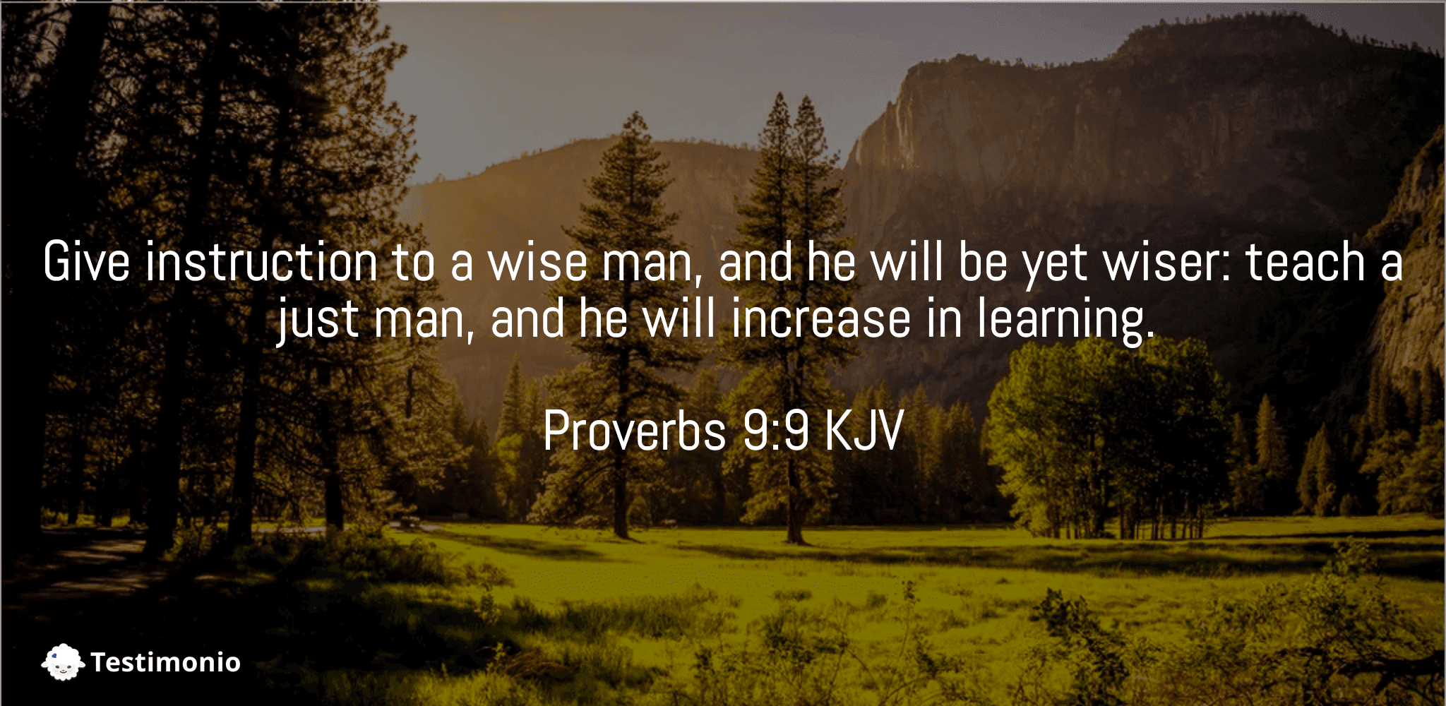 Proverbs 9:9