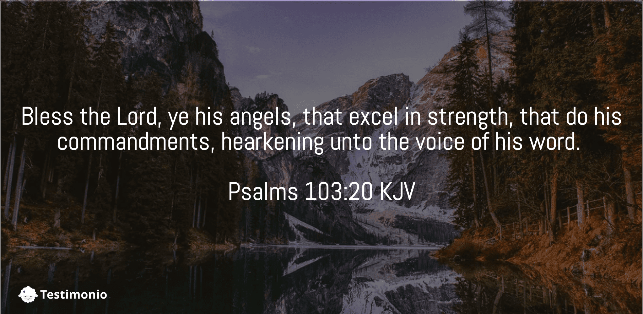 Psalms 103:20