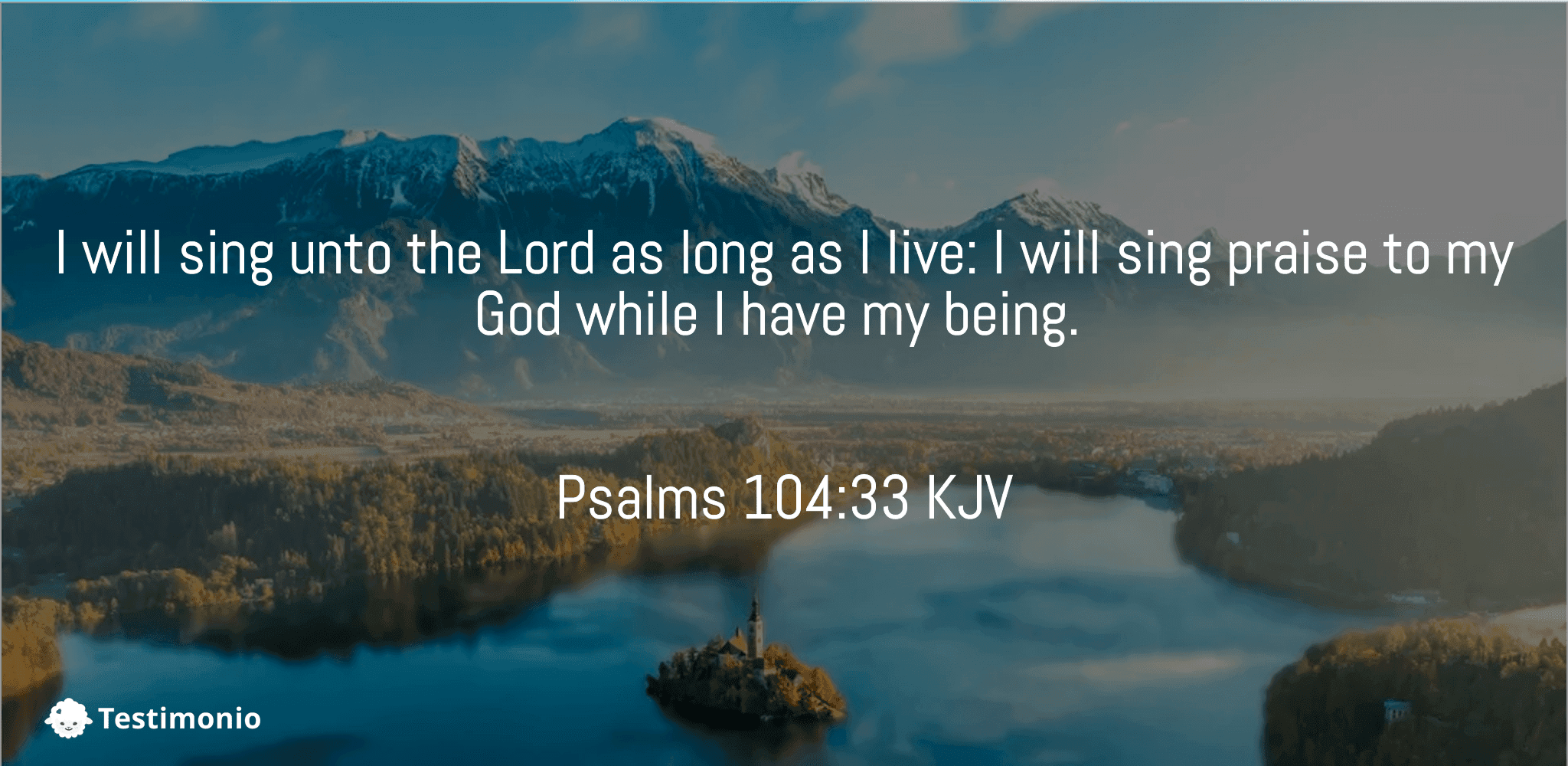 Psalms 104:33