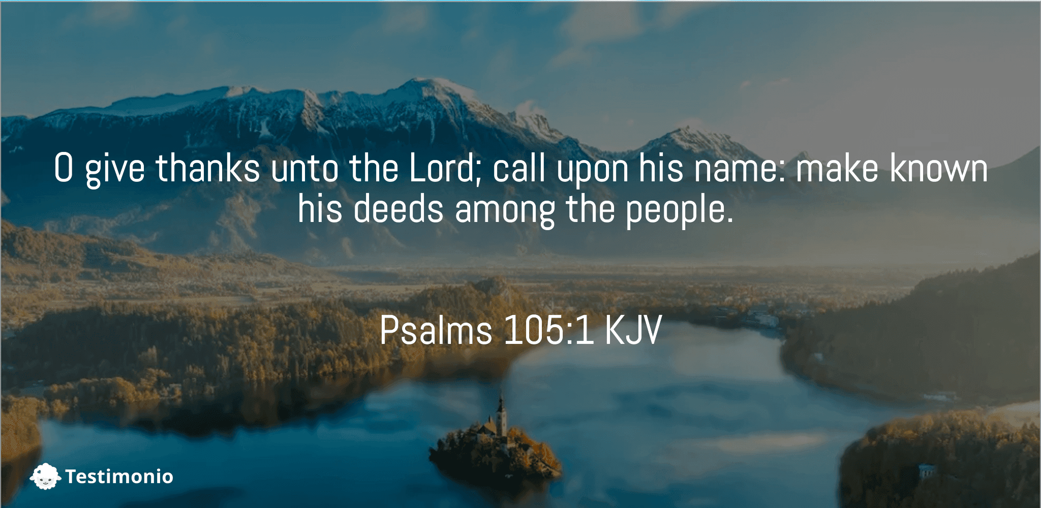 Psalms 105:1