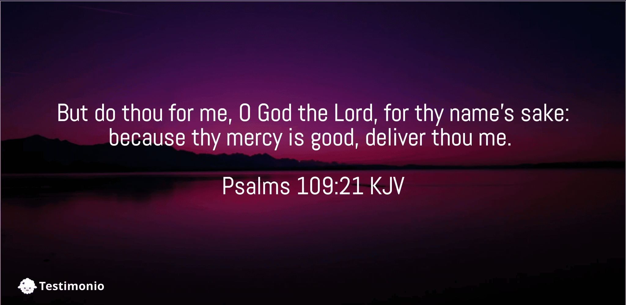 Psalms 109:21