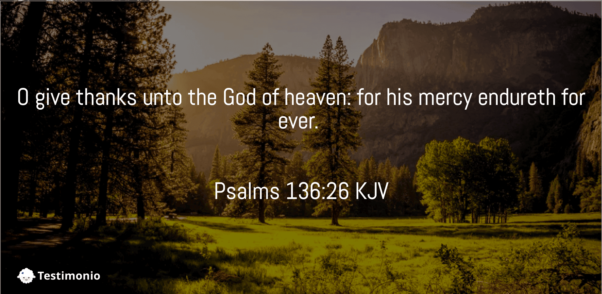 Psalms 136:26