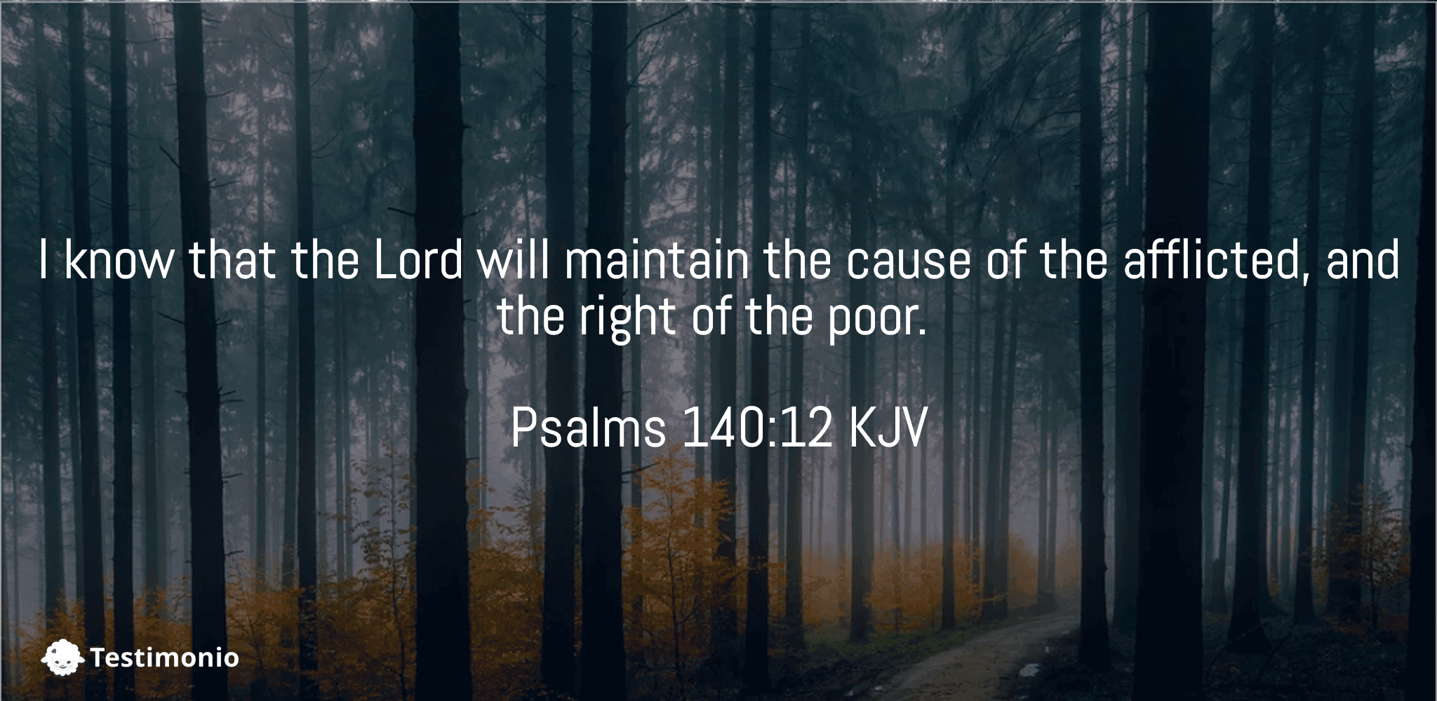 Psalms 140:12