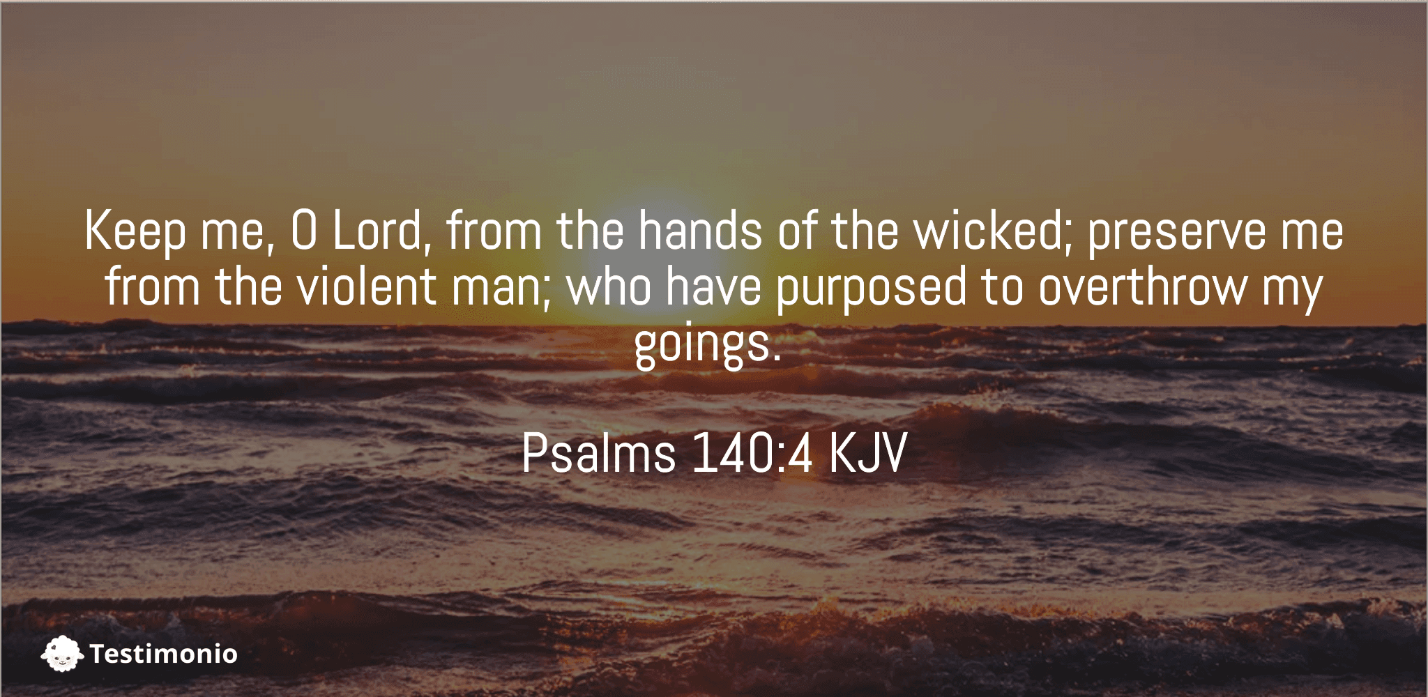 Psalms 140:4