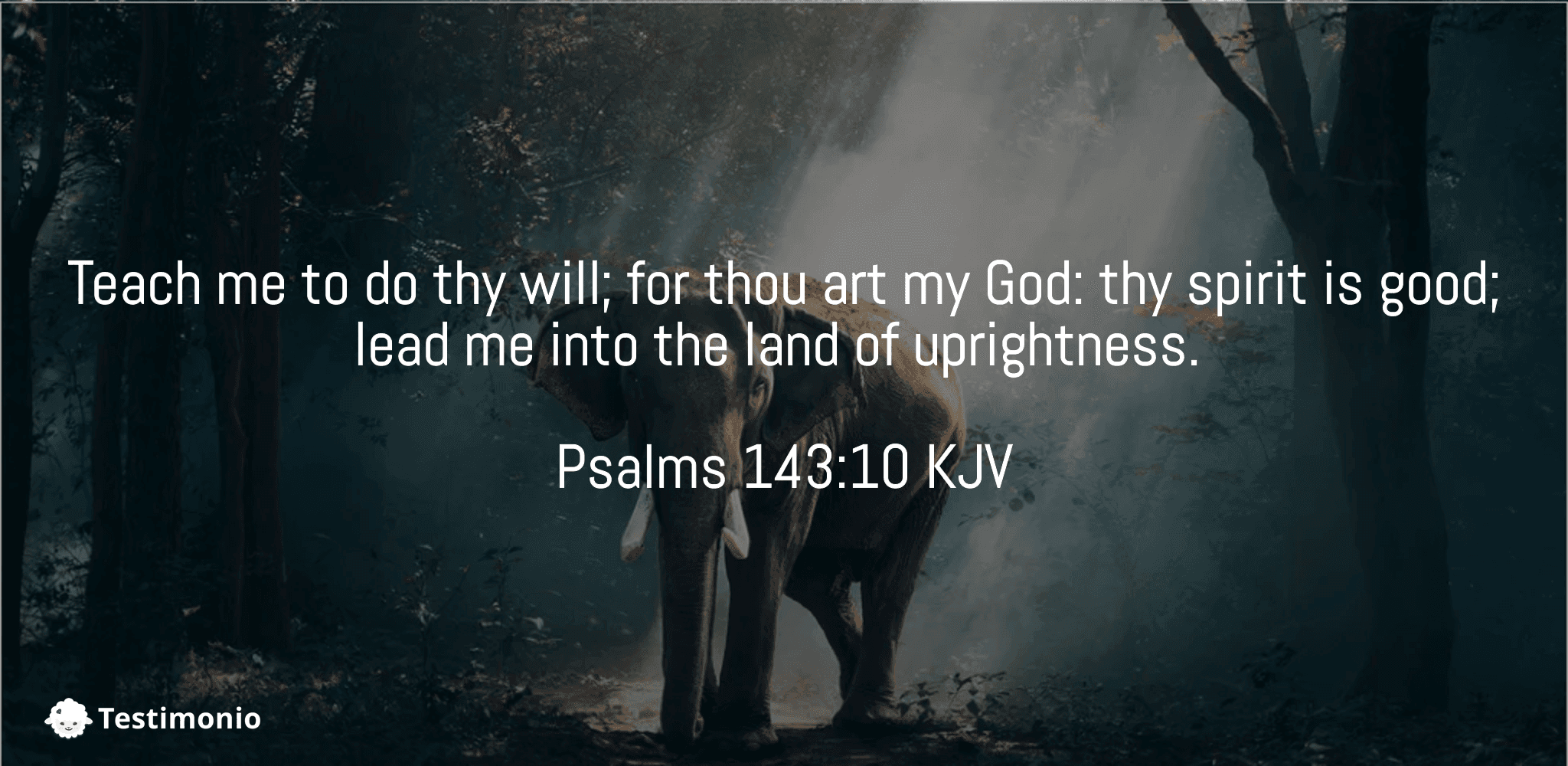 Psalms 143:10