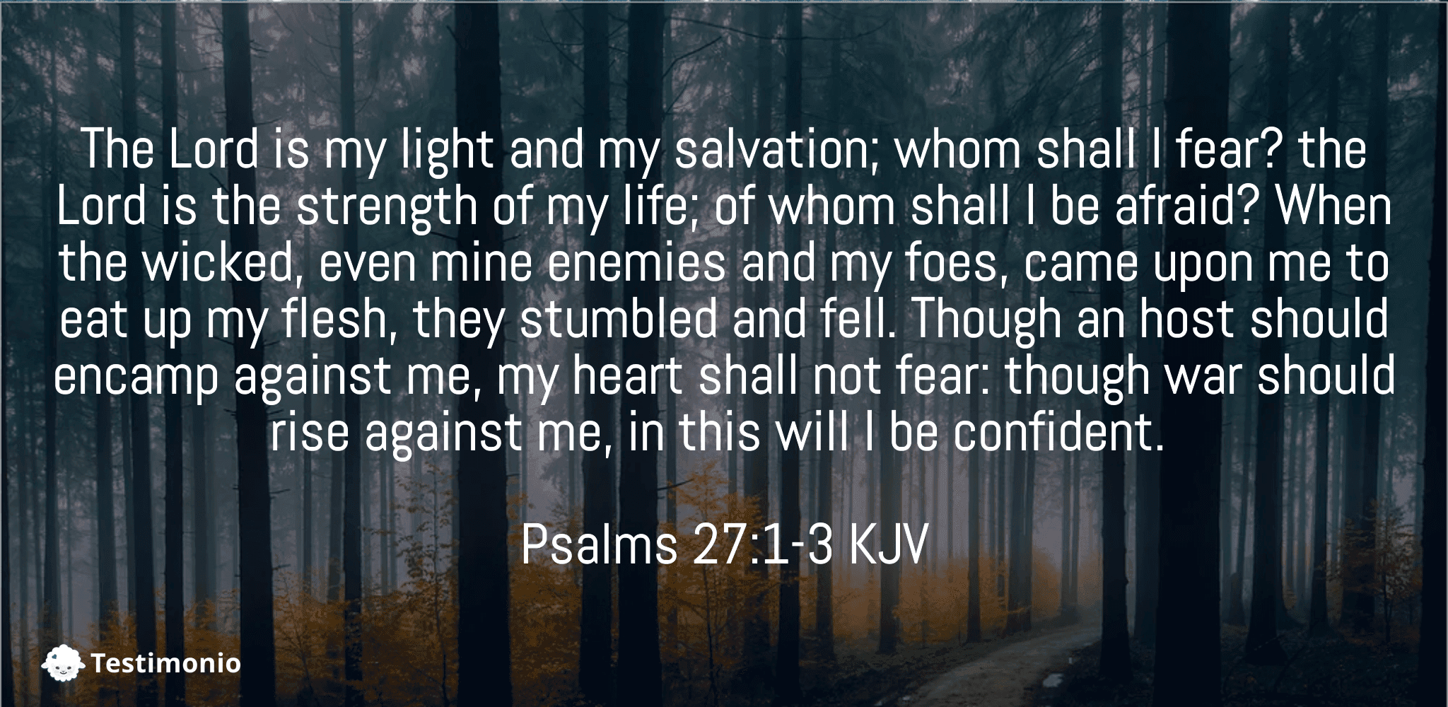 Psalms 27:1-3