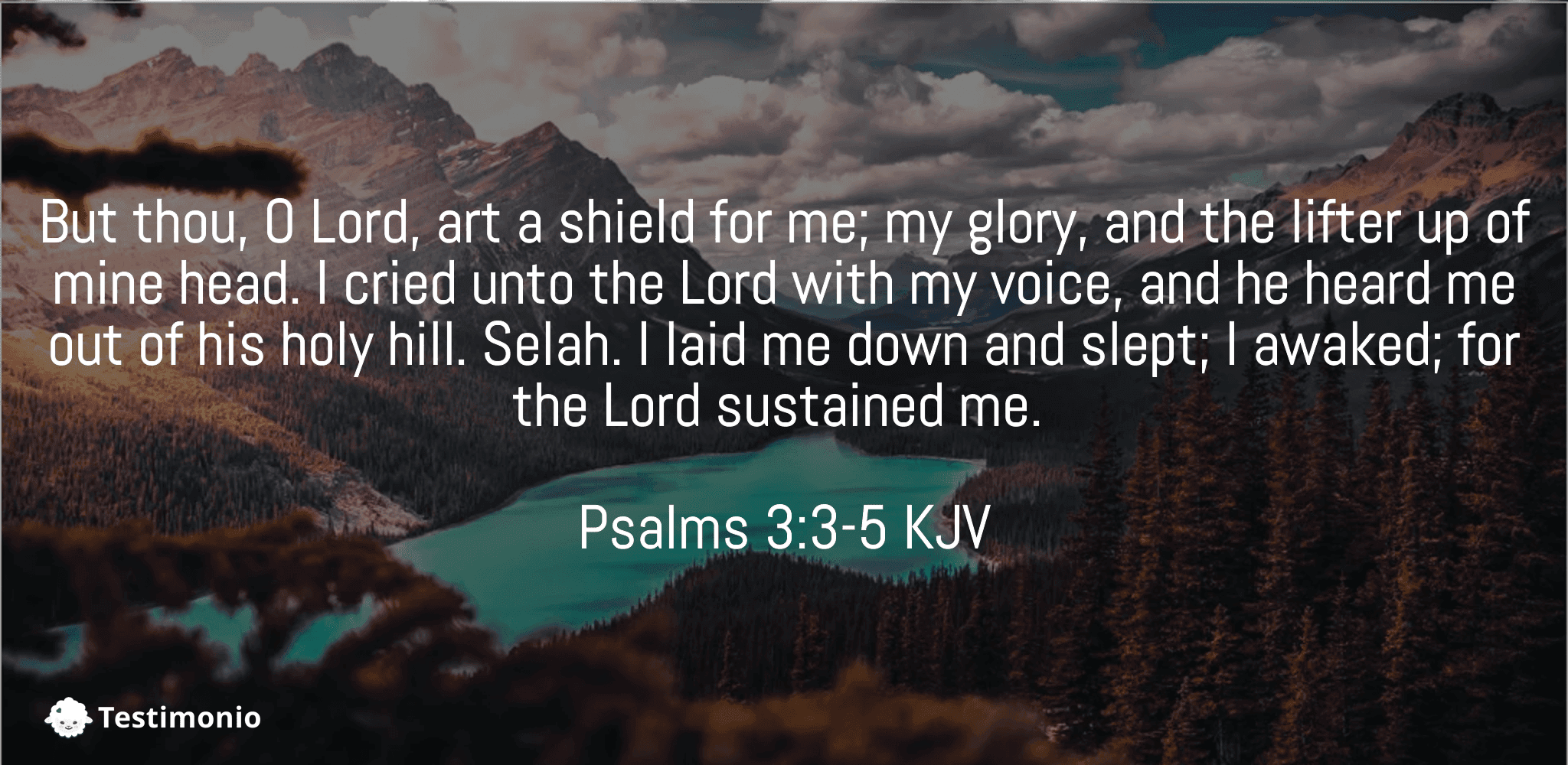 Psalms 3:3-5