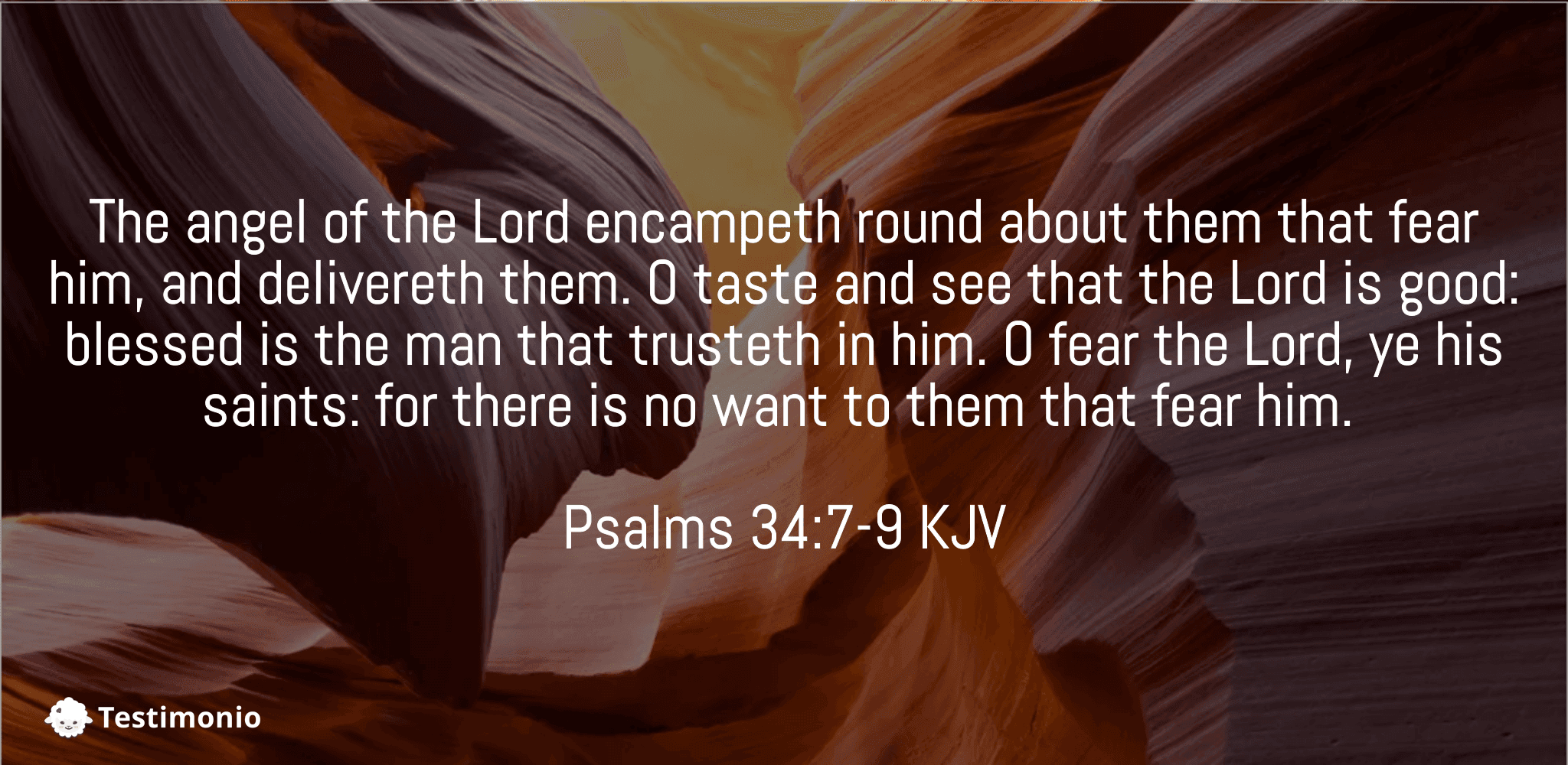 Psalms 34:7-9