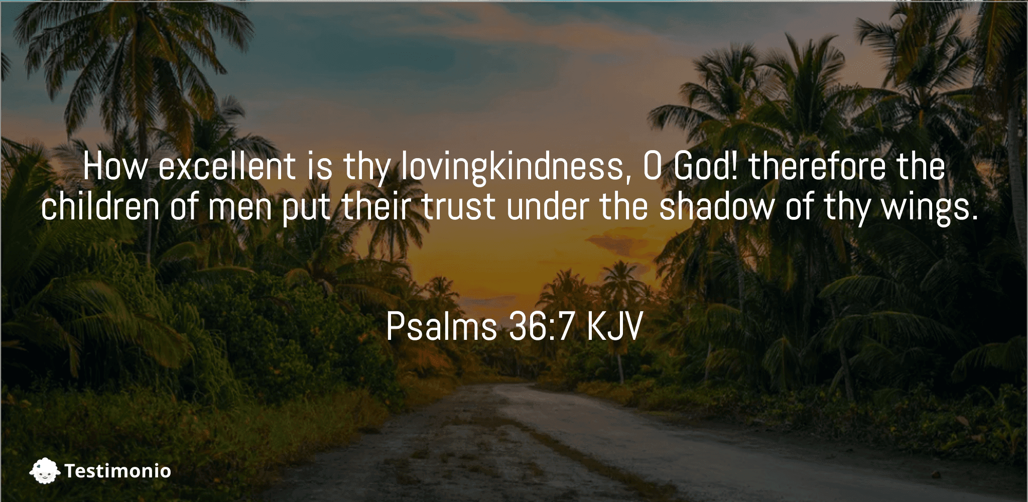 Psalms 36:7
