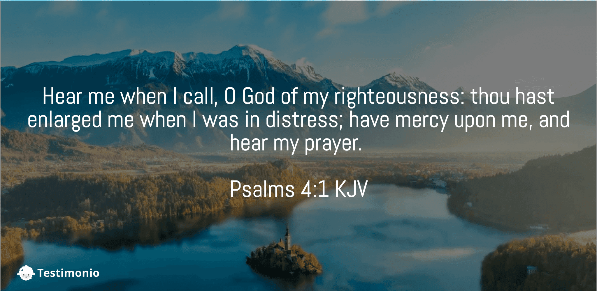 Psalms 4:1