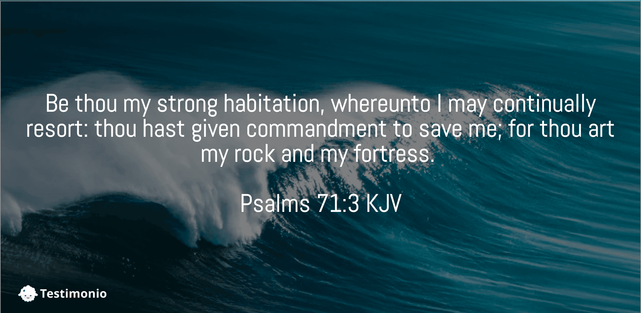 Psalms 71:3