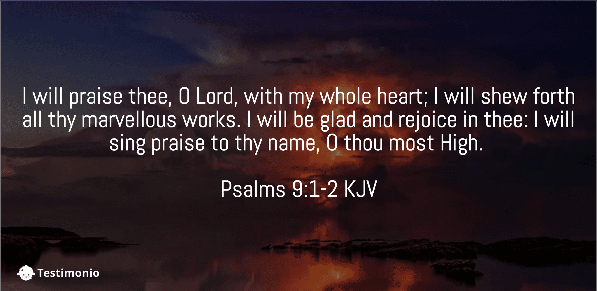 Psalms 9:1-2