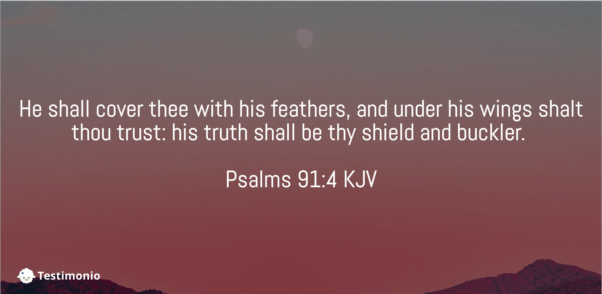 Psalms 91:4