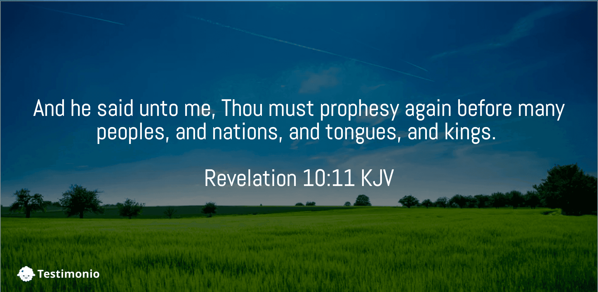Revelation 10:11