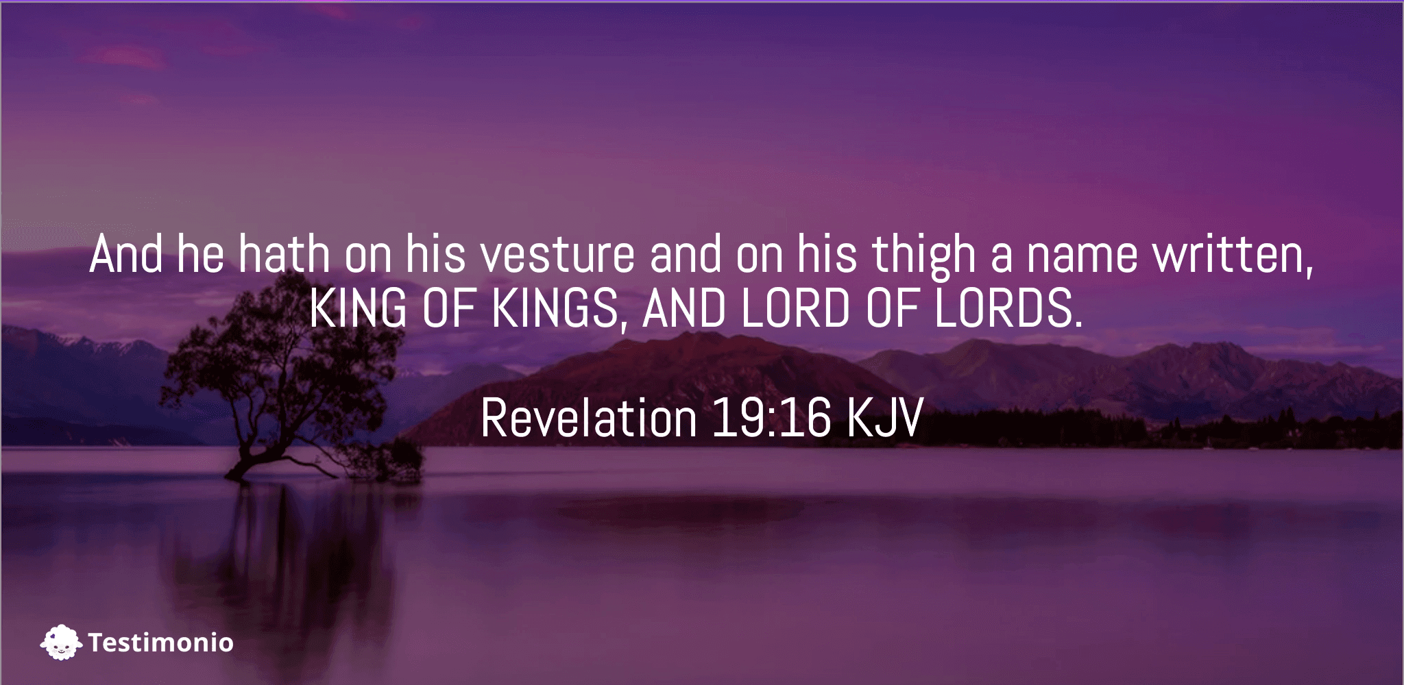 Revelation 19:16