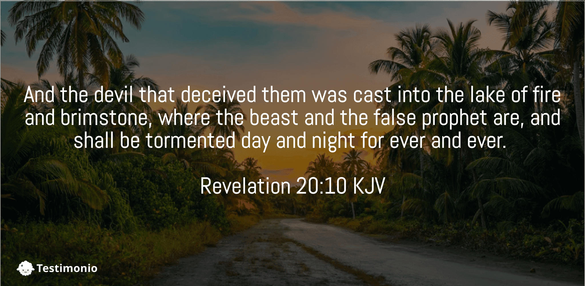 Revelation 20:10