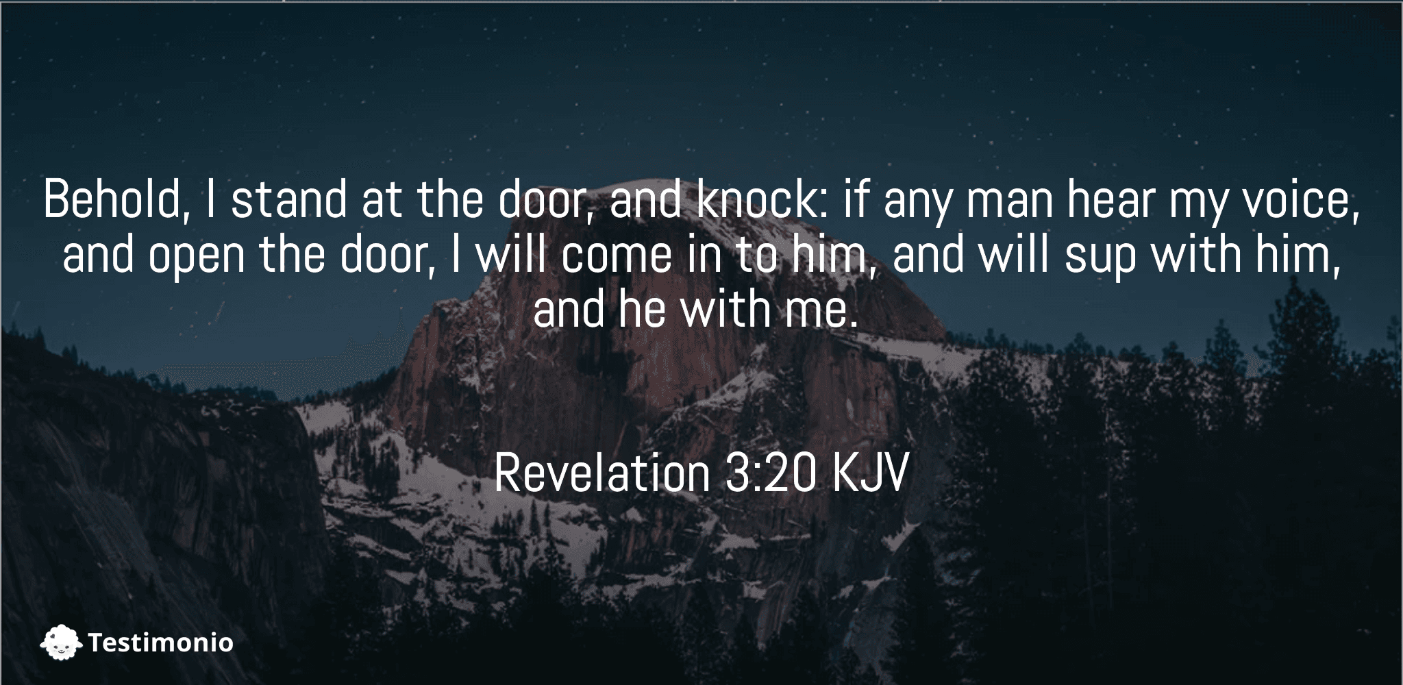 Revelation 3:20