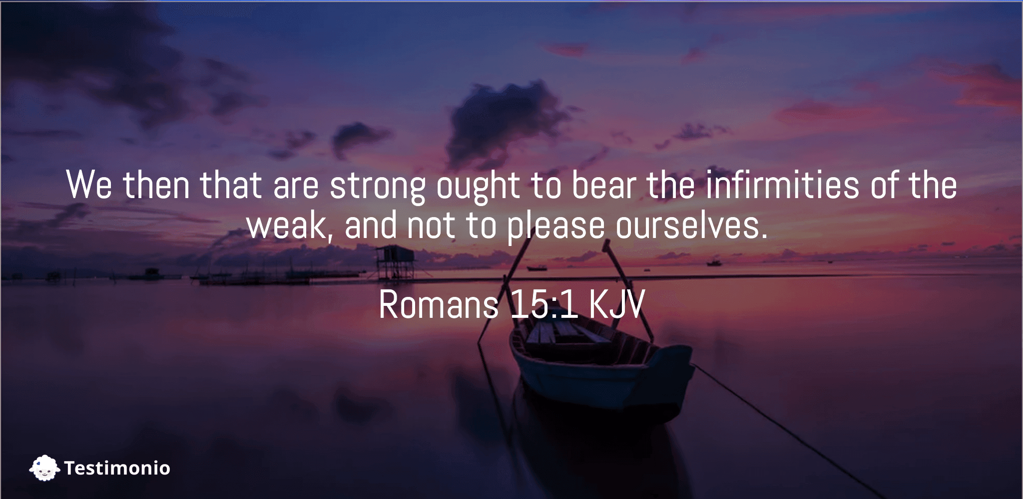 Romans 15:1