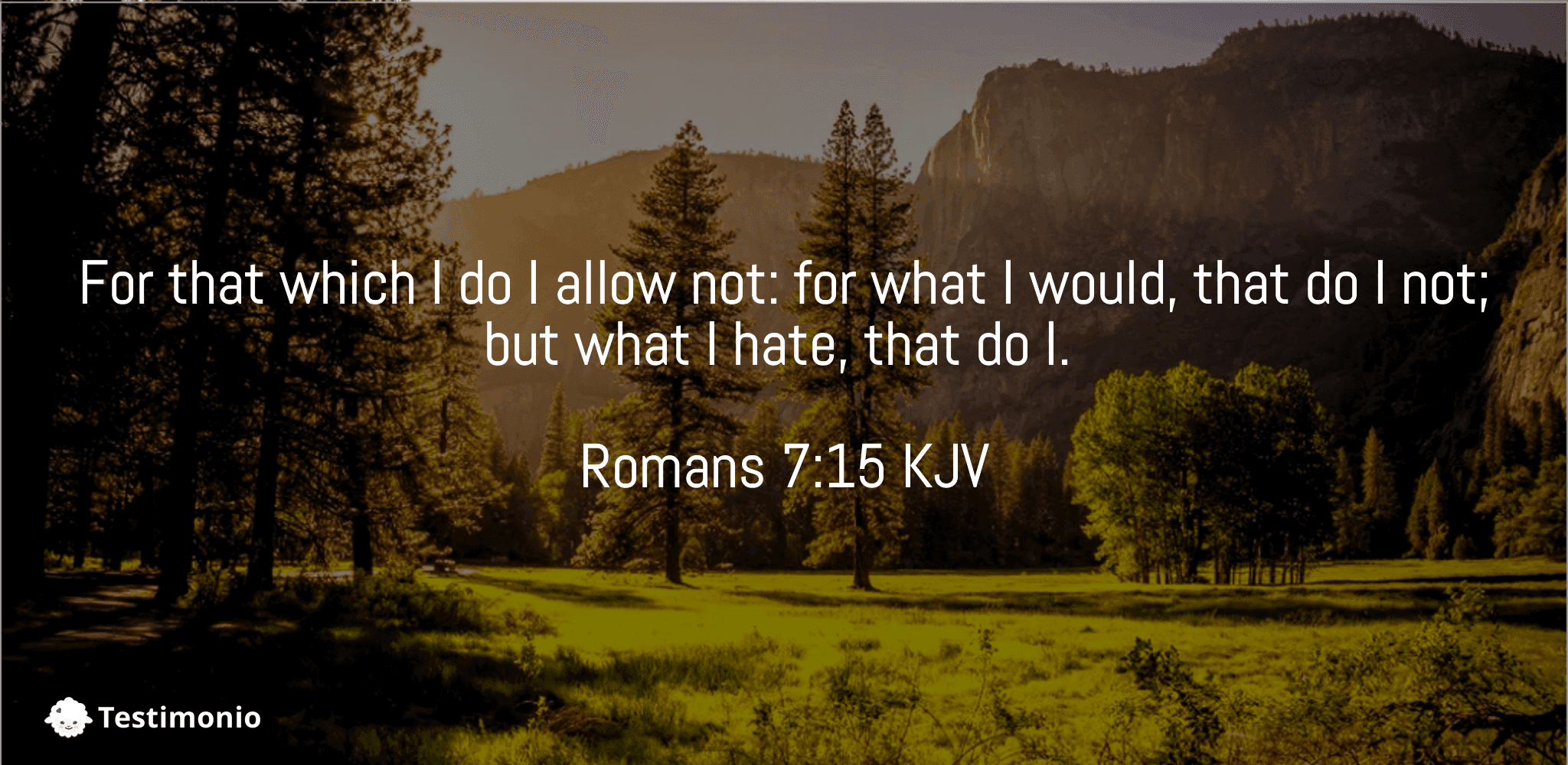 Romans 7:15