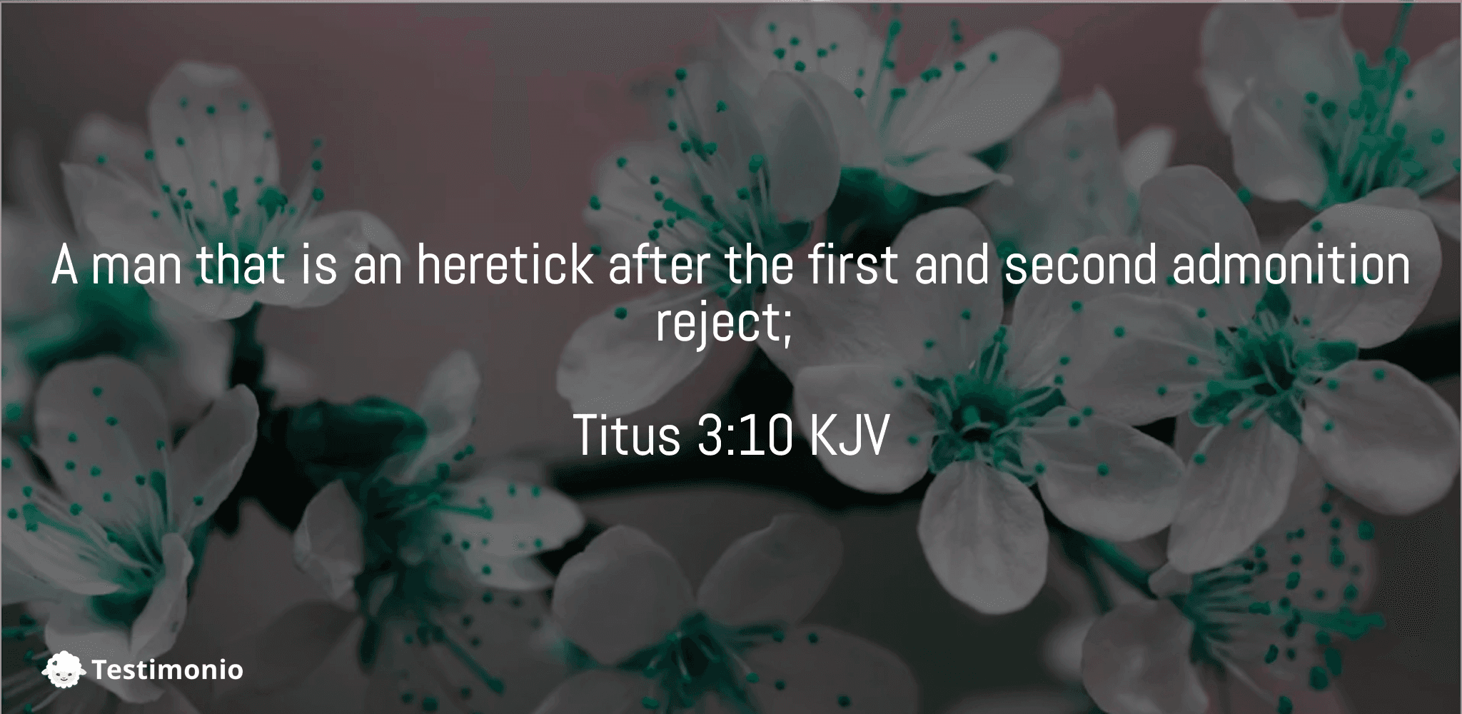 Titus 3:10