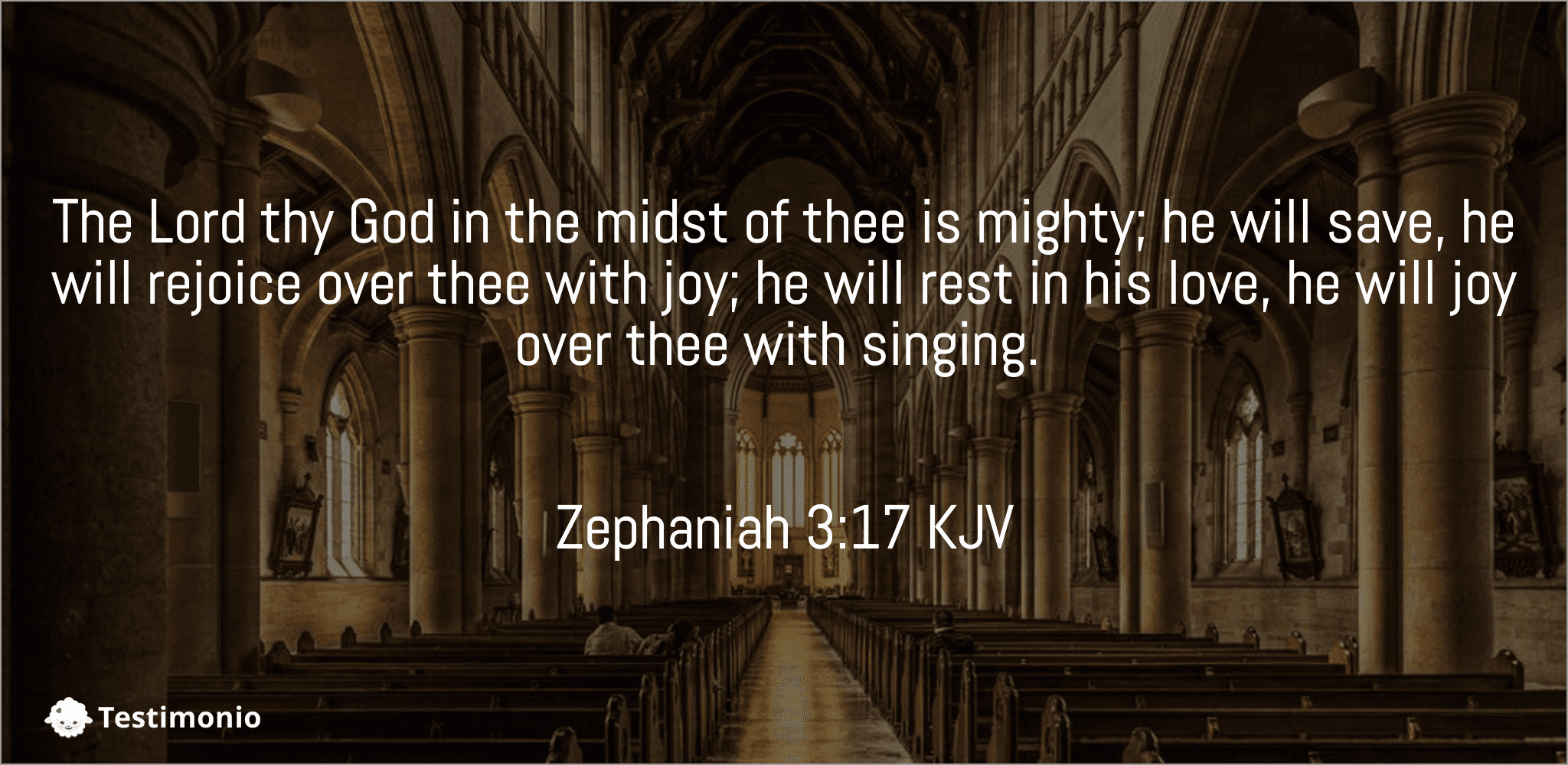 Zephaniah 3:17