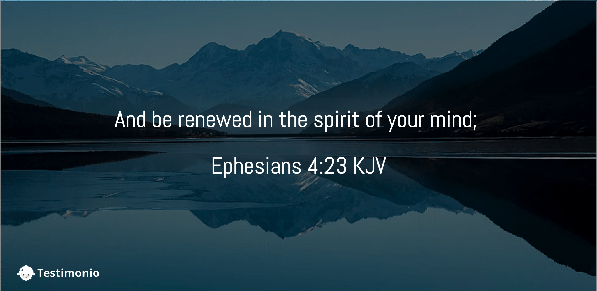 Ephesians 4:23
