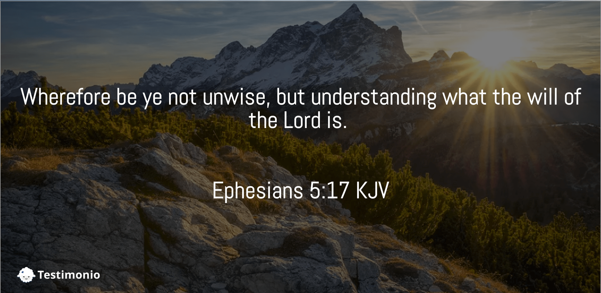 Ephesians 5:17