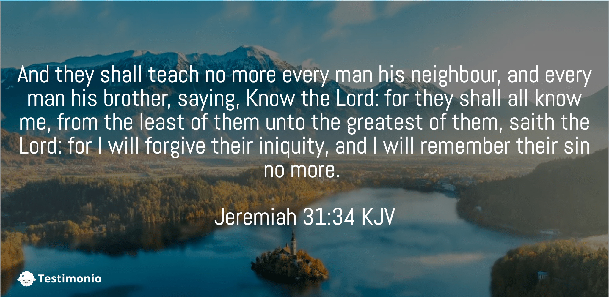 Jeremiah 31:34
