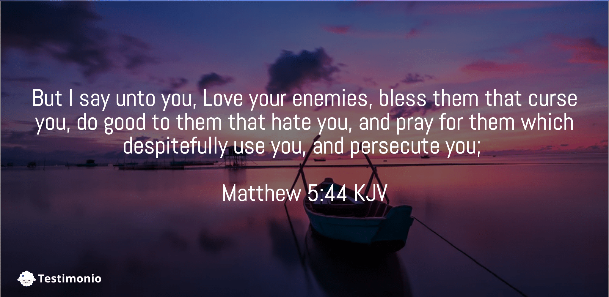 Matthew 5:44