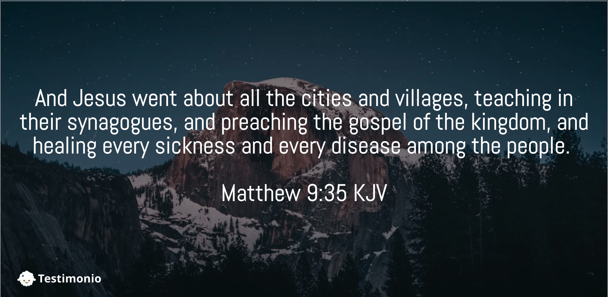 Matthew 9:35