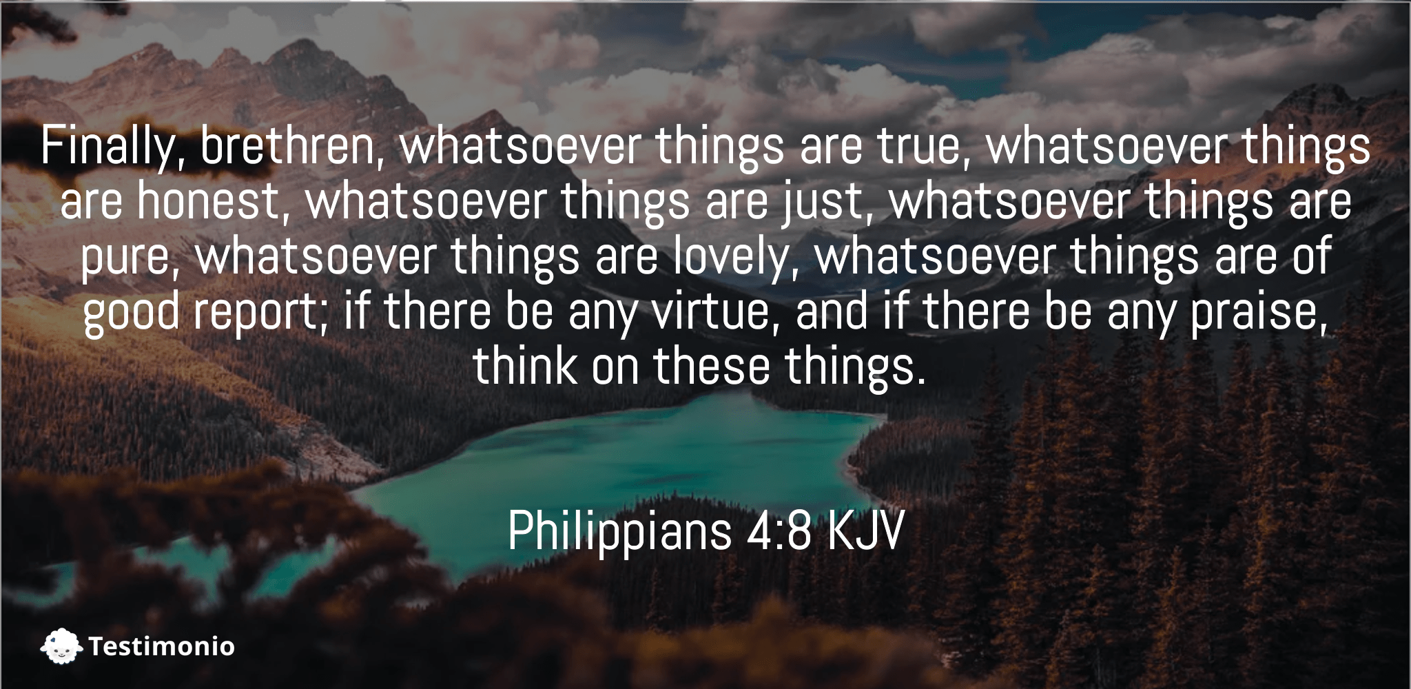 Philippians 4:8