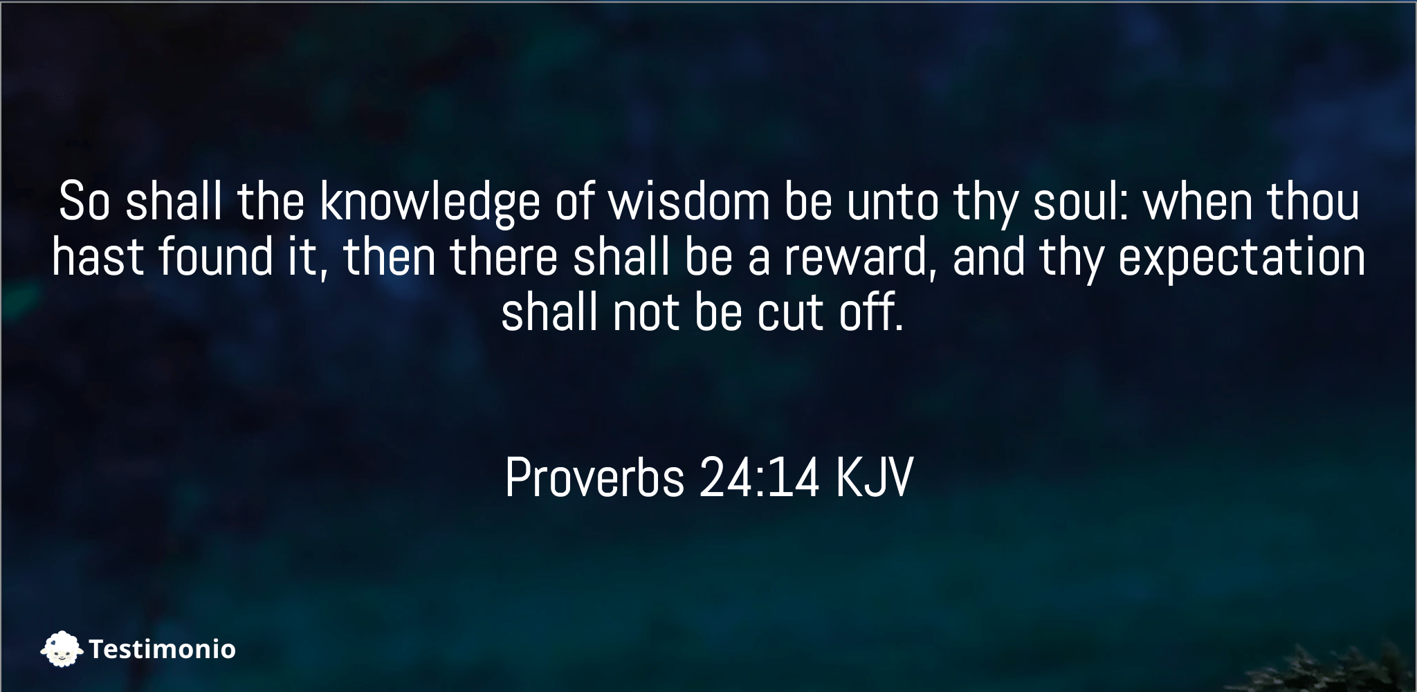Proverbs 24:14