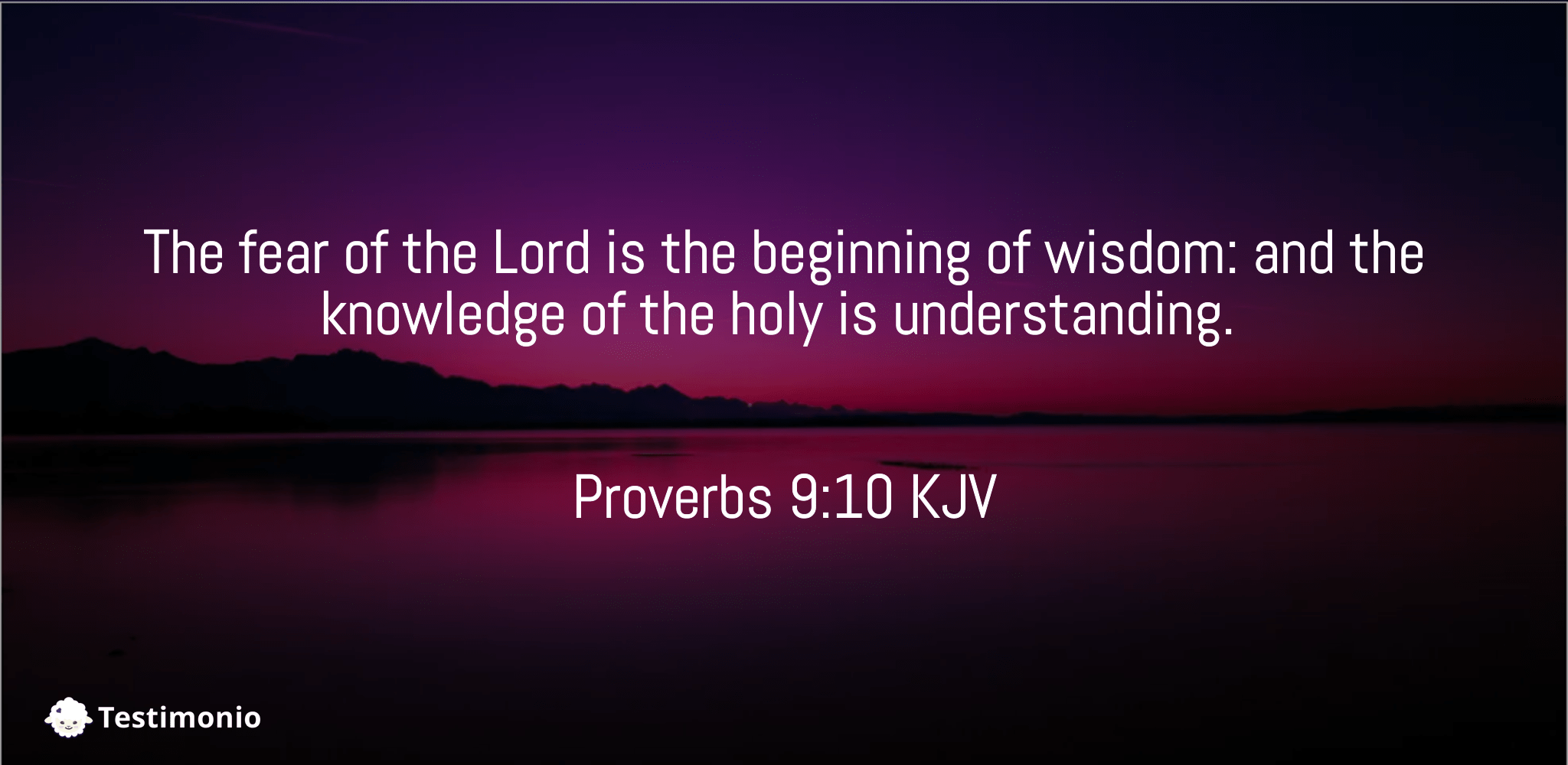 Proverbs 9:10