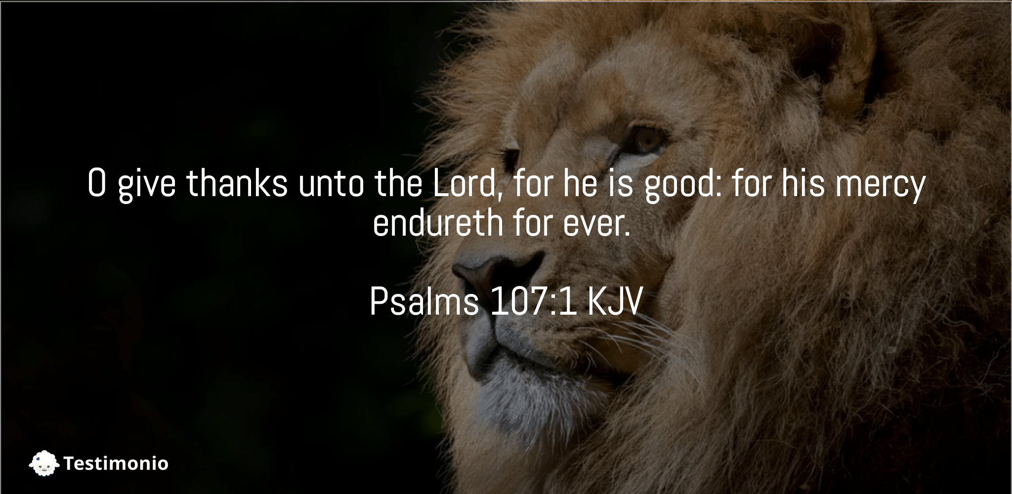 Psalms 107:1