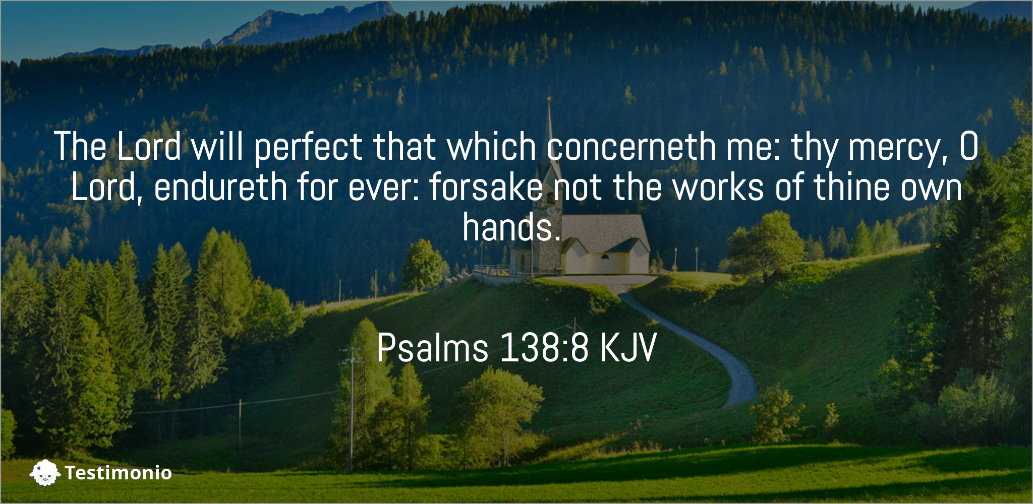 Psalms 138:8