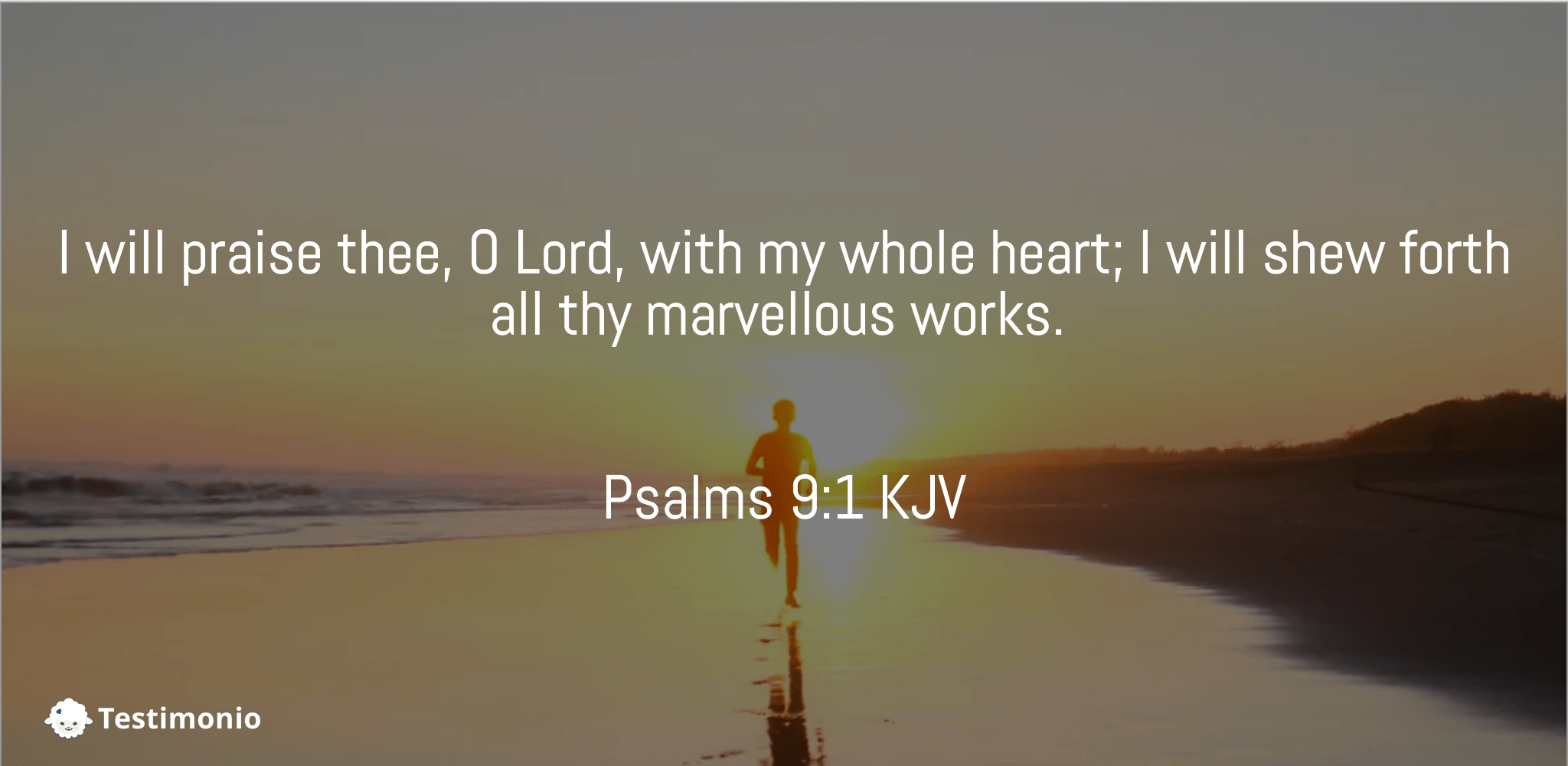 Psalms 9:1